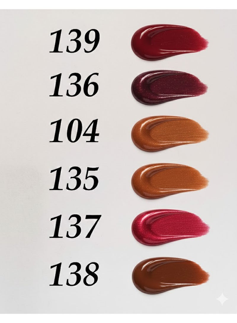 Sandra Matte Lip Tint, Long-Lasting Liquid Lipstick, Shade No. 136 - Image 2